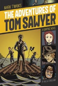 Book Cover for The Adventures of Tom Sawyer by Margaret Hall, Mark Twain