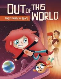Book Cover for First Family in Space by Raymond Bean
