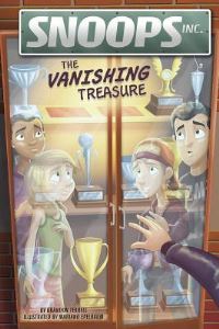Book Cover for The Vanishing Treasure by Brandon Terrell