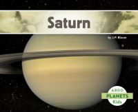 Book Cover for Saturn by J P Bloom