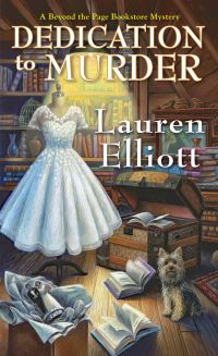 Book Cover for Dedication to Murder by Lauren Elliott