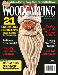 Book Cover for Woodcarving Illustrated Issue 101 Winter 2022 by Editors of Woodcarving Illustrated