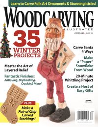 Book Cover for Woodcarving Illustrated Issue 105 Winter 2023 by Editors of Woodcarving Illustrated