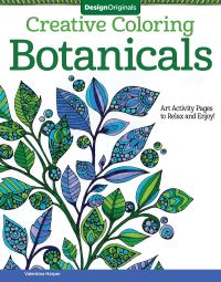 Book Cover for Creative Coloring Botanicals by Valentina Harper