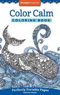 Book Cover for Color Calm Coloring Book by Valentina Harper