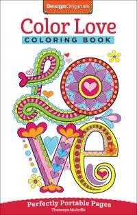 Book Cover for Color Love Coloring Book by Thaneeya McArdle