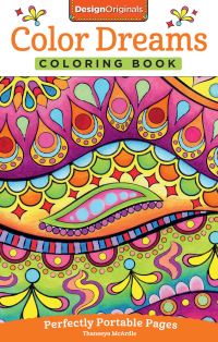 Book Cover for Color Dreams Coloring Book by Thaneeya McArdle