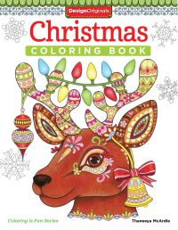Book Cover for Christmas Coloring Book by Thaneeya McArdle
