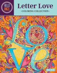 Book Cover for Hello Angel Letter Love Coloring Collection by Angelea Van Dam
