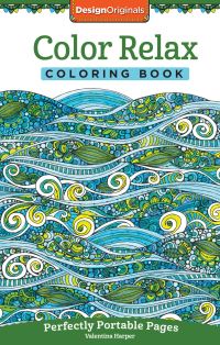Book Cover for Color Relax Coloring Book by Valentina Harper