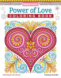 Book Cover for Power of Love Coloring Book by Thaneeya McArdle