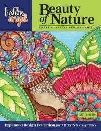 Book Cover for Hello Angel Beauty of Nature Expanded Design Collection for Artists & Crafters by Angelea Van Dam