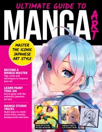 Book Cover for Ultimate Guide to Manga Art by April Madden