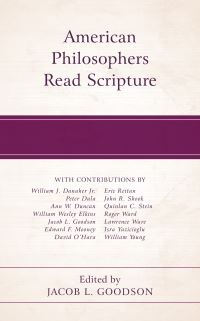Book Cover for American Philosophers Read Scripture by Jacob L Goodson
