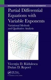Book Cover for Partial Differential Equations With Variable Exponents by Vicen­tiu D Radulescu, Dusan Repovs