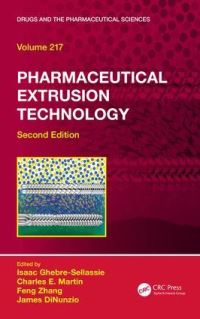 Book Cover for Pharmaceutical Extrusion Technology by Isaac GhebreSellassie, Charles Martin