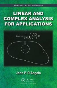 Book Cover for Linear and Complex Analysis for Applications by John P DAngelo