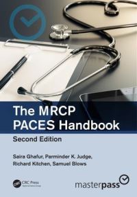 Book Cover for The MRCP PACES Handbook by Saira Ghafur, Parminder K Judge, Richard Kitchen, Samuel Blows