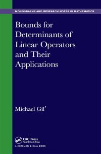 Book Cover for Bounds for Determinants of Linear Operators and Their Applications by M I Gil