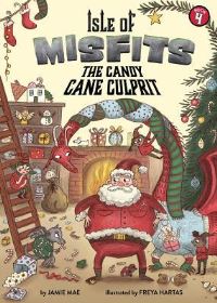 Book Cover for The Candy Cane Culprit by Jamie Mae