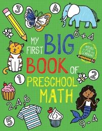 Book Cover for My First Big Book of Preschool Math by Little Bee Books