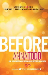Book Cover for Before by Anna Todd