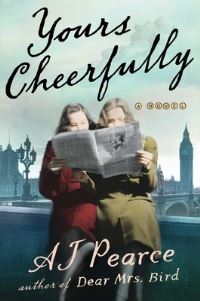 Book Cover for Yours Cheerfully by A. J. Pearce
