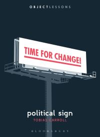 Book Cover for Political Sign by Tobias Carroll