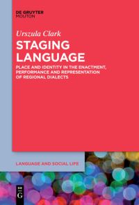 Book Cover for Staging Language by Urszula Clark