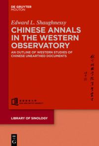 Book Cover for Chinese Annals in the Western Observatory by Edward L Shaughnessy