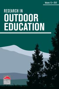Book Cover for Research in Outdoor Education by Tim OConnell, Garrett Hutson, Pat Maher
