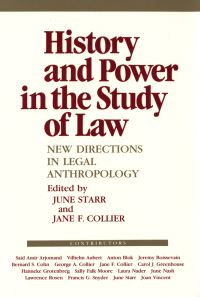 Book Cover for History and Power in the Study of Law by June Starr, Jane F Collier