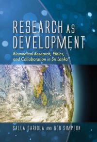 Book Cover for Research as Development by Salla Sariola, Bob Simpson