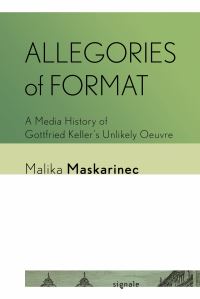 Book Cover for Allegories of Format by Malika Maskarinec