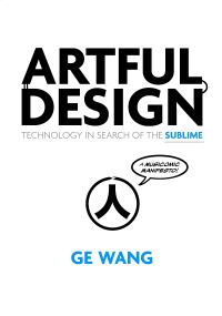 Book Cover for Artful Design by Ge Wang