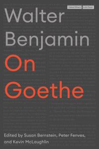Book Cover for On Goethe by Walter Benjamin