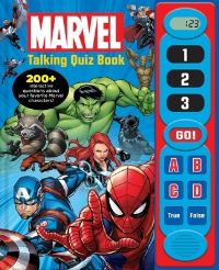 Book Cover for Marvel Talking Quiz Book by 