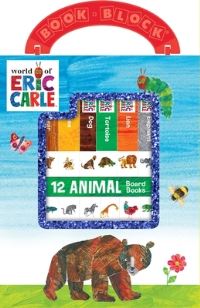 Book Cover for World Of Eric Carle Animals My First Library by P I Kids