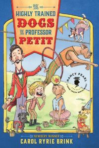 Book Cover for The Highly Trained Dogs of Professor Petit by Carol Ryrie Brink