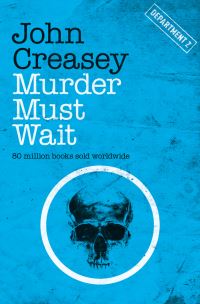 Book Cover for Murder Must Wait by John Creasey