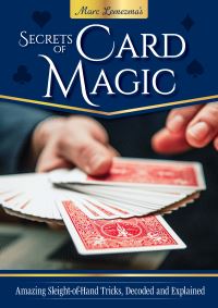 Book Cover for Secrets of Card Magic by Marc Lemezma