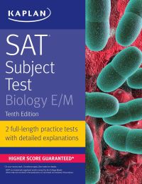 Book Cover for SAT Subject Test Biology E/M by Kaplan Test Prep