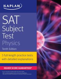 Book Cover for SAT Subject Test Physics by Kaplan Test Prep