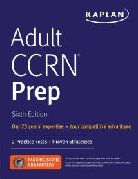 Book Cover for Adult CCRN Prep by Kaplan Nursing