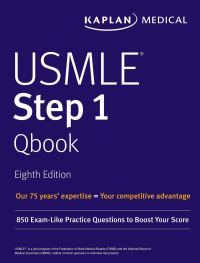 Book Cover for USMLE Step 1 Qbook by Kaplan Medical