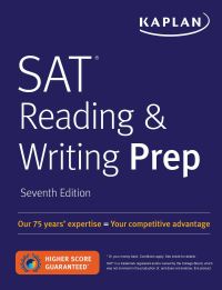 Book Cover for SAT Reading & Writing Prep by Kaplan Publishing