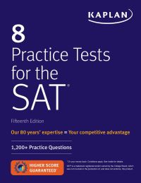 Book Cover for 8 Practice Tests for the SAT by 