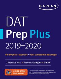 Book Cover for DAT Prep Plus 2019-2020 by Kaplan Test Prep