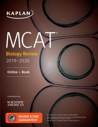 Book Cover for MCAT Biology Review 2019-2020 by Kaplan Test Prep