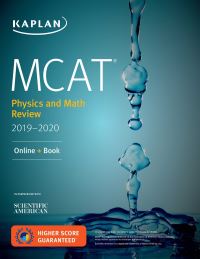 Book Cover for MCAT Physics and Math Review 2019-2020 by Kaplan Test Prep